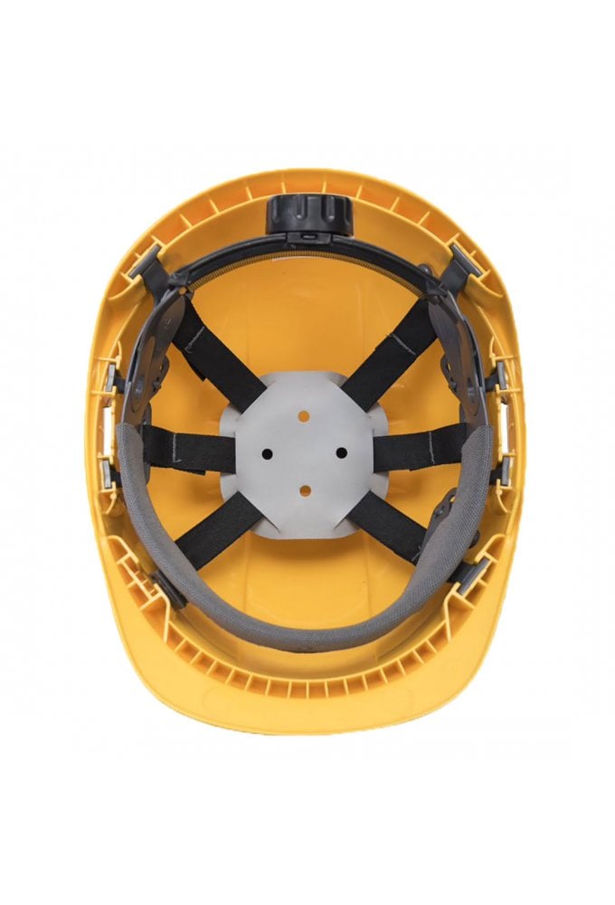 PW54 Portwest Endurance Plus Visor Helmet Yellow