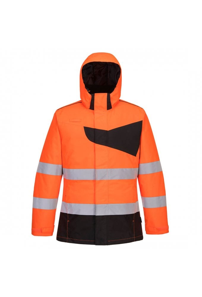 Portwest PW261 Hi-Vis Winter Jacket (Small to 4XLarge) 2 COLOURS
