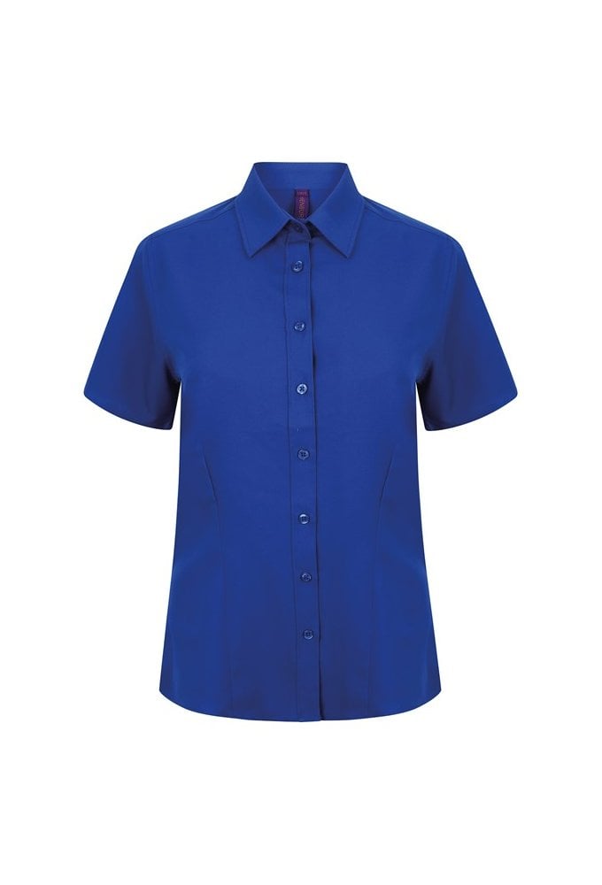 HB596 Womens Wicked Anti-Bacterial Short Sleeved Shirt (XS To 4XL) 4 COLOURS