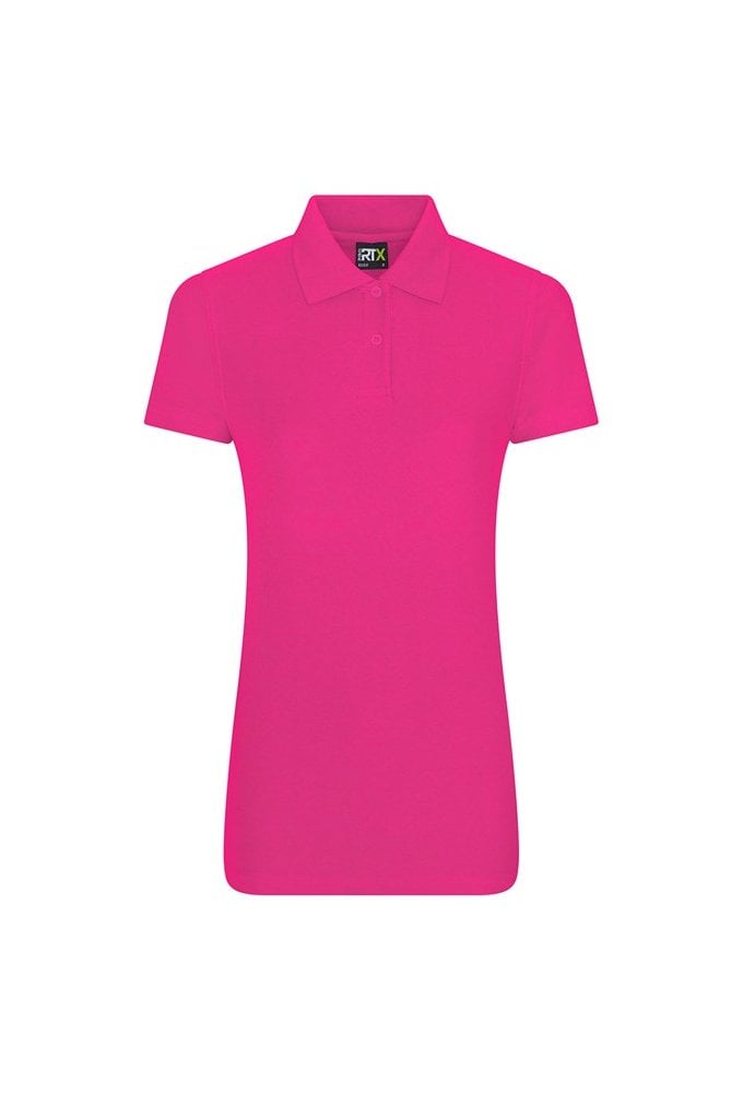 RX01F Ladies Fit Pro Polo (XSmall to 4XLarge) 13 COLOURS