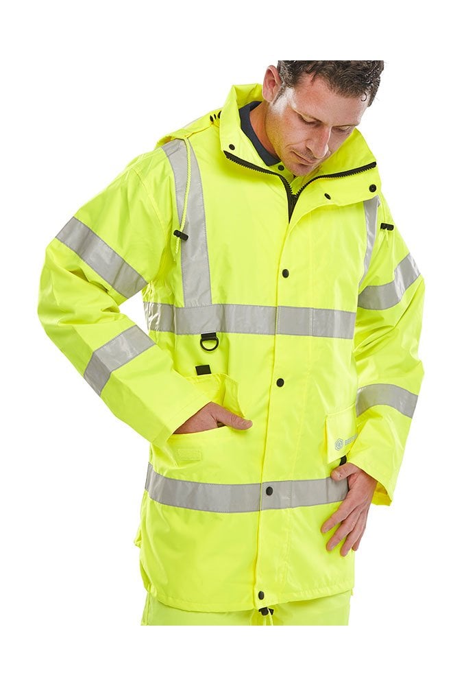 JJ Beeswift Jubilee Breathable Jacket (Small To 4XL) 2 COLOURS RIS 3279 Orange Only