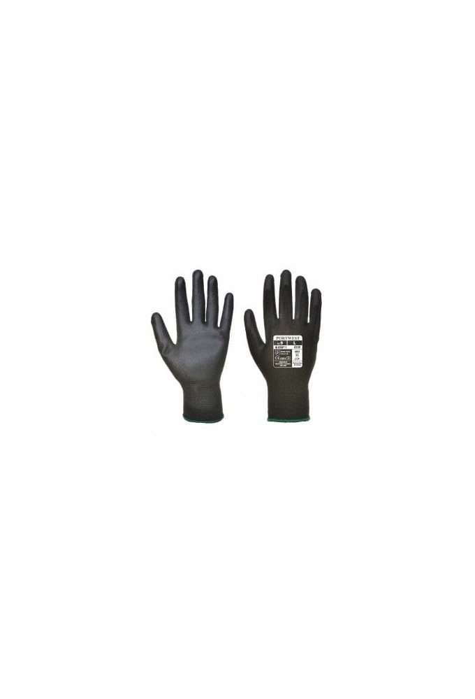 A120 Portwest PU PALM Breathable Gloves (Size 5 to Size 12) 5 COLOURS
