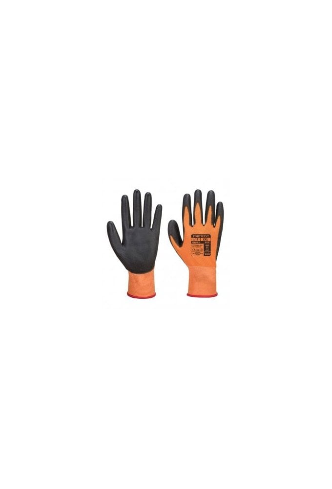 A120 Portwest PU PALM Breathable Gloves (Size 5 to Size 12) 5 COLOURS