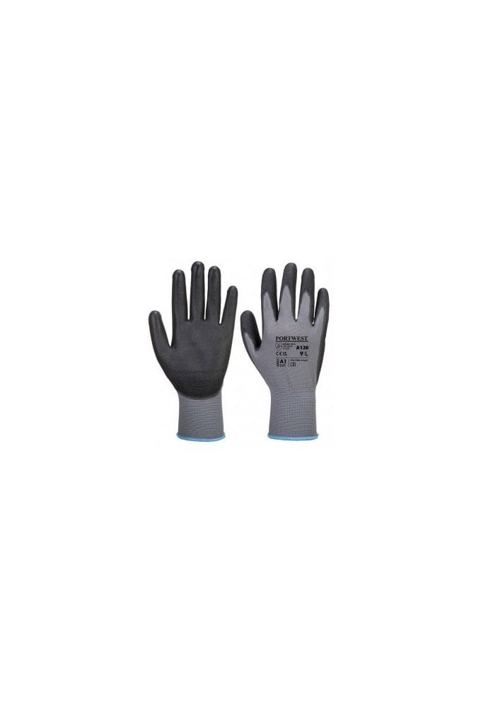 A120 Portwest PU PALM Breathable Gloves (Size 5 to Size 12) 5 COLOURS