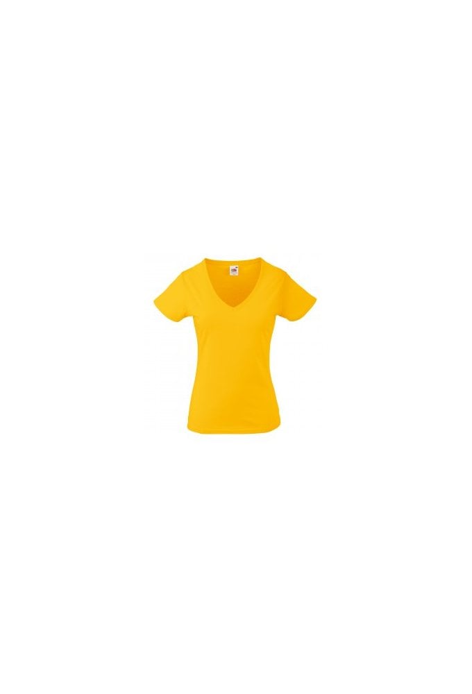 SS047 Ladys Fit ValueWeight V-Neck T-Shirt (XSmall To 2XL) 7 CLOURS