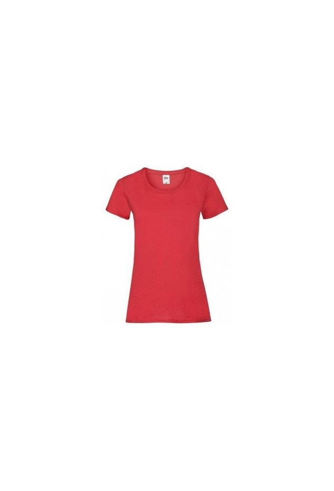 SS050 Ladies-Fit ValueWeight T-Shirt (XSmall To 2XL) 14 Colours
