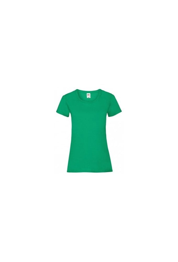 SS050 Ladies-Fit ValueWeight T-Shirt (XSmall To 2XL) 14 Colours