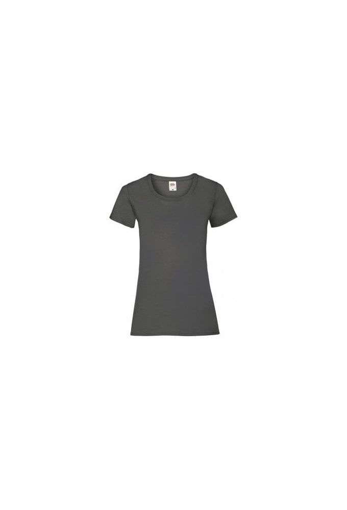 SS050 Ladies-Fit ValueWeight T-Shirt (XSmall To 2XL) 14 Colours