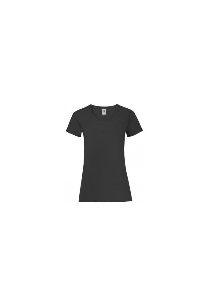 SS050 Ladies-Fit ValueWeight T-Shirt (XSmall To 2XL) 14 Colours