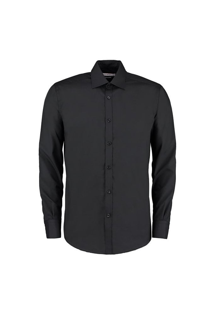 KK192 Slim Fit Business Long Sleeved Shirt (Collar Size 14.0 To 18.0) 3 COLOURS