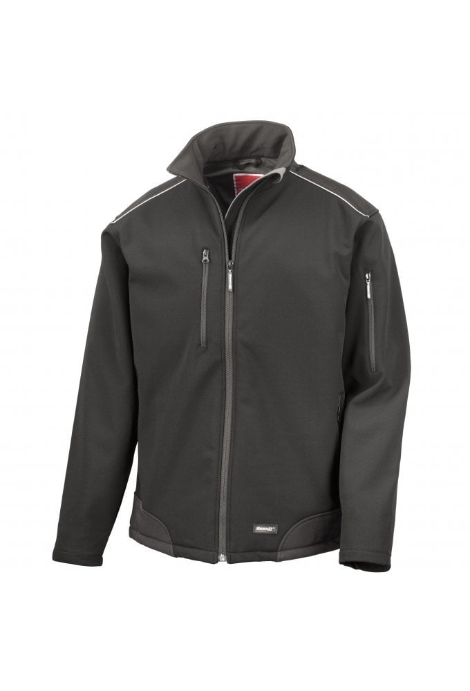 R124A RipStop Softshell Workwear Jacket (Small to 3XLarge) 4 COLOURS