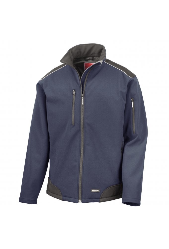 R124A RipStop Softshell Workwear Jacket (Small to 3XLarge) 4 COLOURS