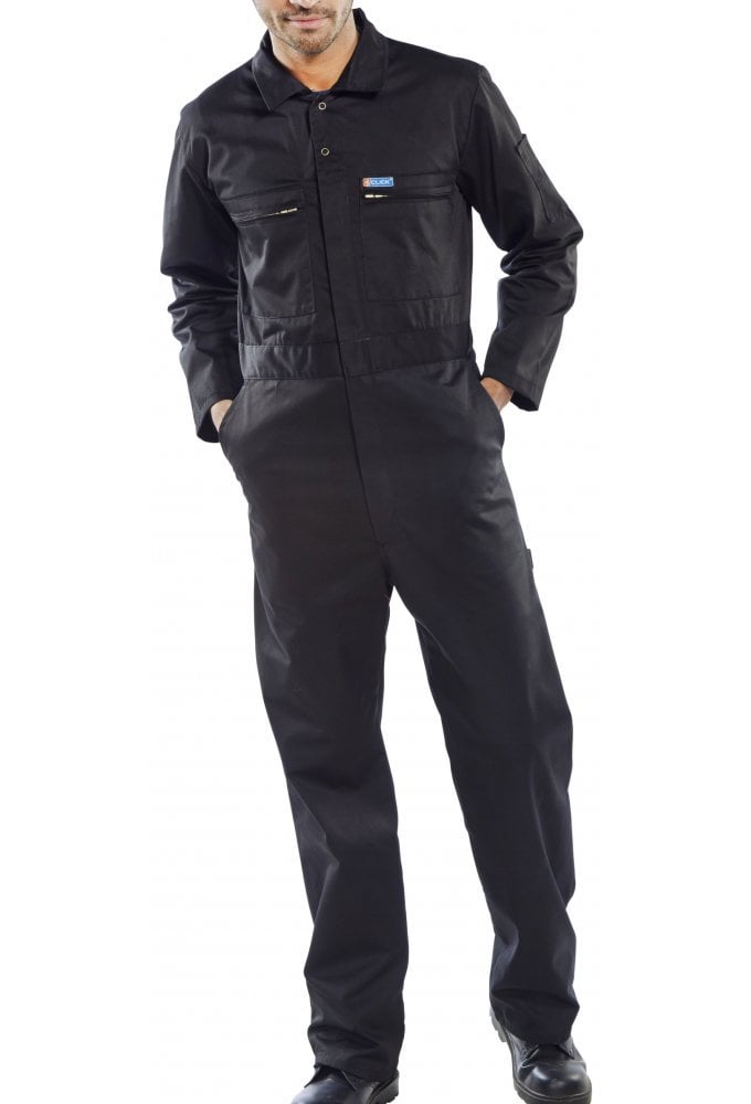 PCBSHW Beeswift Poly Cotton BoilerSuit With Kneepad Pockets (36 to 54 Chest) 5 COLOURS