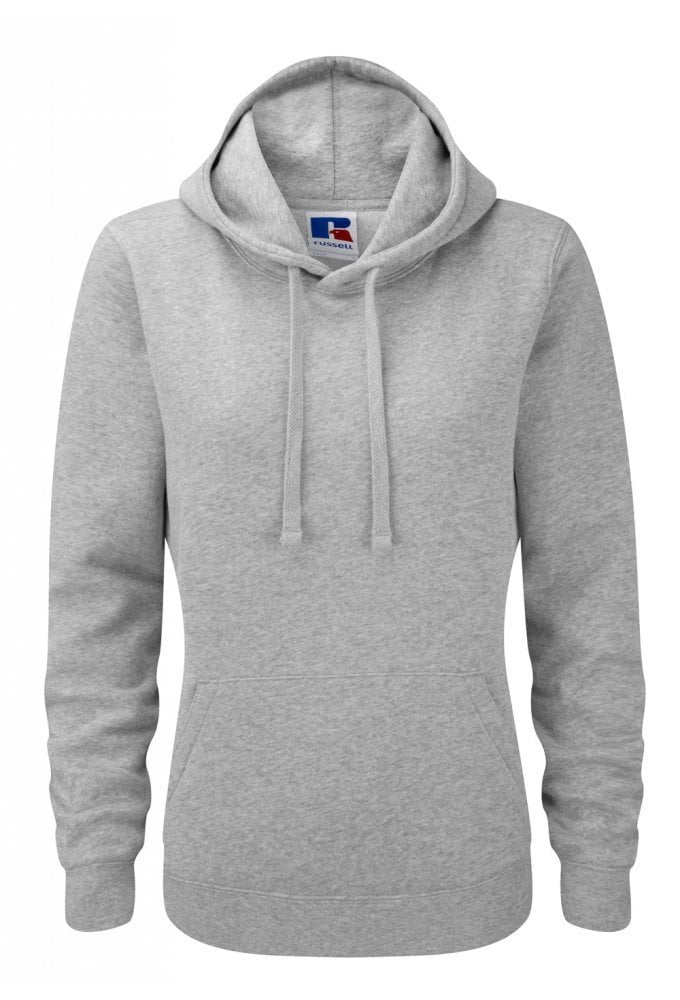 J265F Ladies Fit Medium Weight Hooded Sweatshirt (Xsmall to XLarge) 9 COLOURS