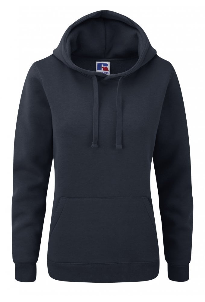 J265F Ladies Fit Medium Weight Hooded Sweatshirt (Xsmall to XLarge) 9 COLOURS