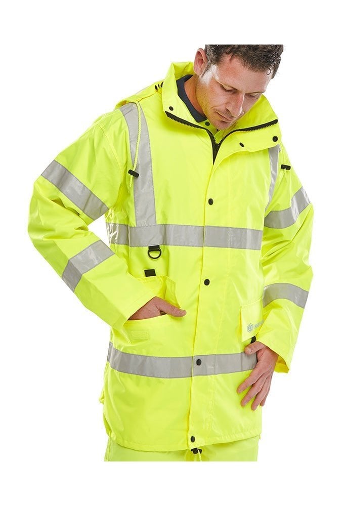 JJ Beeswift Jubilee Breathable Jacket (Small To 4XL) 2 COLOURS RIS 3279 Orange Only