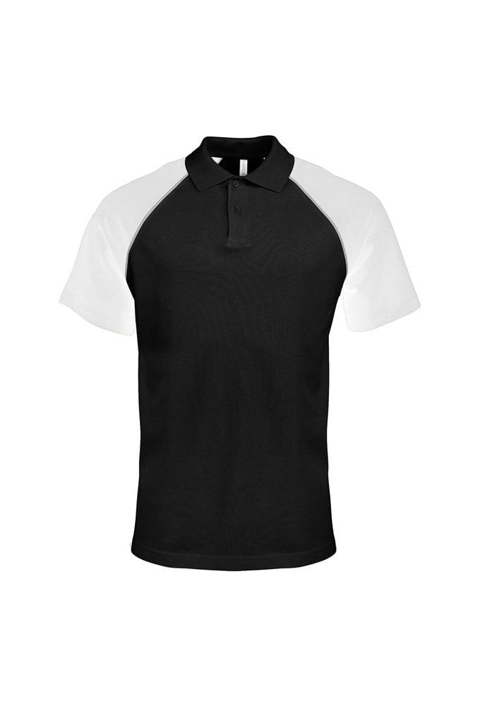 KB226 BaseBall Polo (Small to 2XLarge) 8 COLOURS