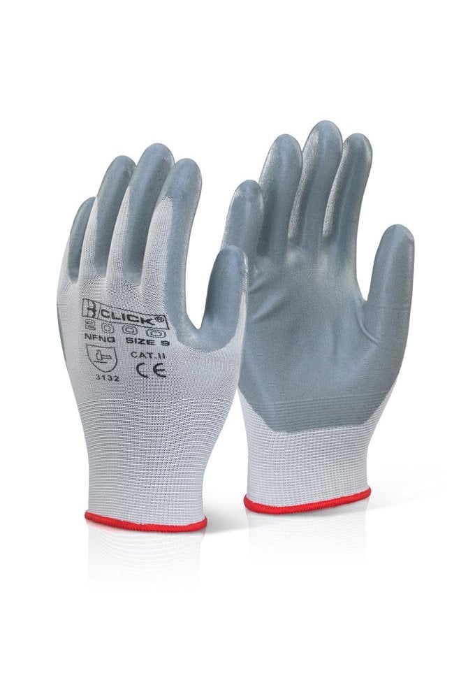 NFNG Beeswift Nitrile Foam Nylon Glove (Pack Size 10)