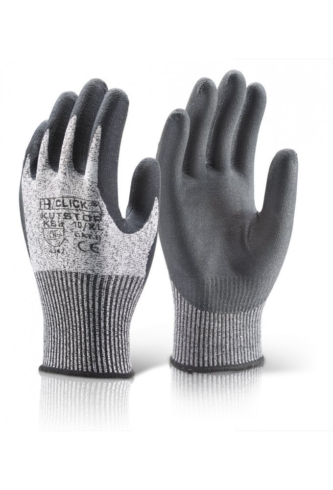 KS3 Beeswift Cut Level B Nitrile Palm Coated Gloves