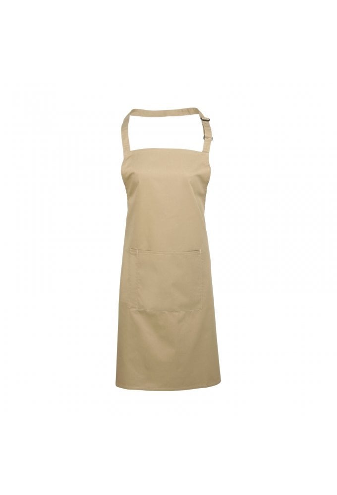 PR154 Bib Apron With Pockets (One Size) 21 Colours