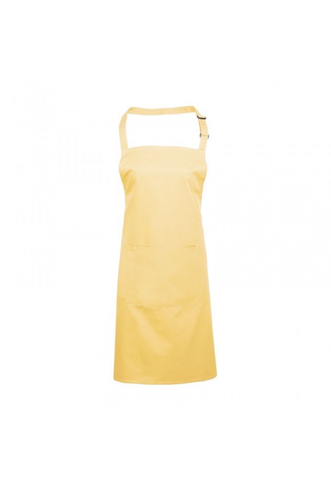 PR154 Bib Apron With Pockets (One Size) 21 Colours