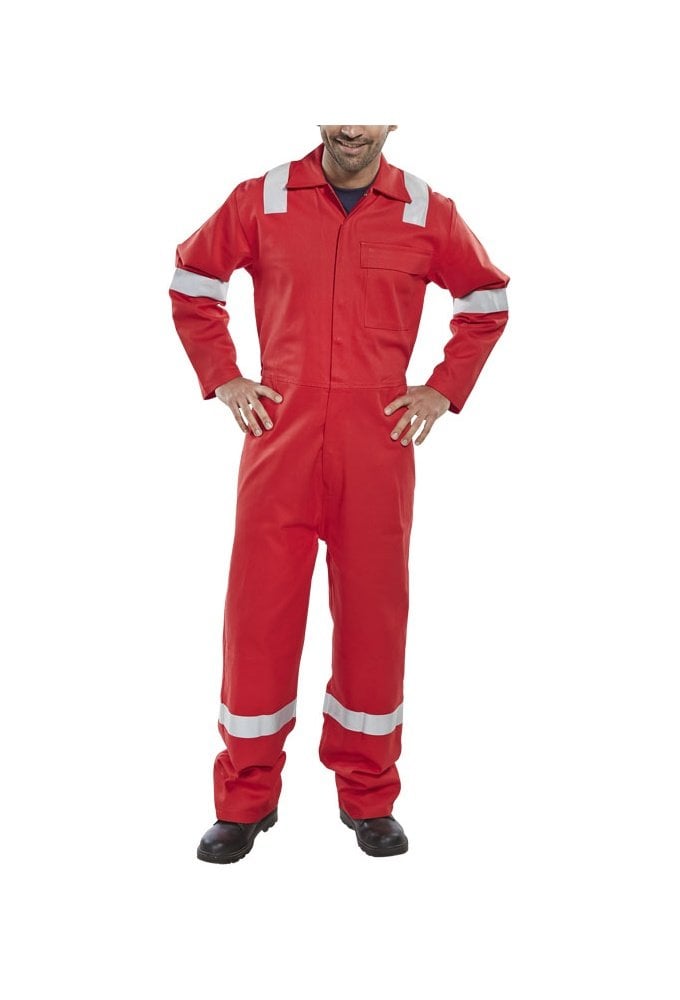CFRBSND Beeswift Nordic Flame Retardent Boilersuit (Size 36 Chest to 56 Chest) 4 COLOURS