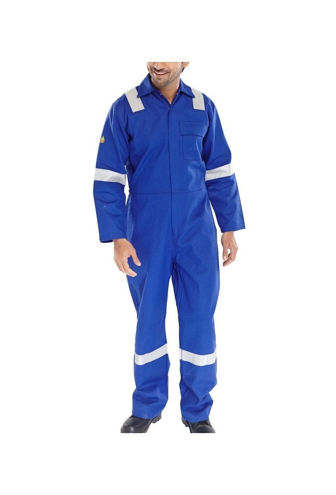 CFRBSND Beeswift Nordic Flame Retardent Boilersuit (Size 36 Chest to 56 Chest) 4 COLOURS