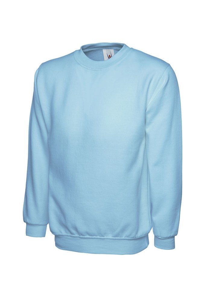 UC211 Ladies Deluxe Crew Neck Sweatshirt (Xsmall to 2XLarge) 8 COLOURS