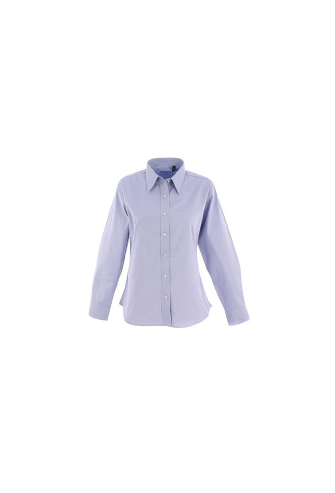 UC703 Ladies Pinpoint Full Sleeved Oxford Shirt (XS To 5XL) 7 COLOURS