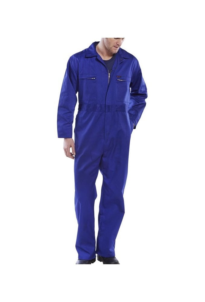 PCBSHW Beeswift Poly Cotton BoilerSuit With Kneepad Pockets (36 to 54 Chest) 5 COLOURS