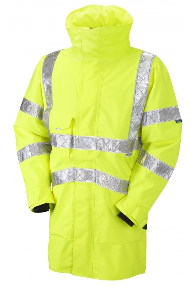A05-Y Class 3 Bampton Breathable Executive Reflexite Tape Anorak Jacket (Small to 6XL)