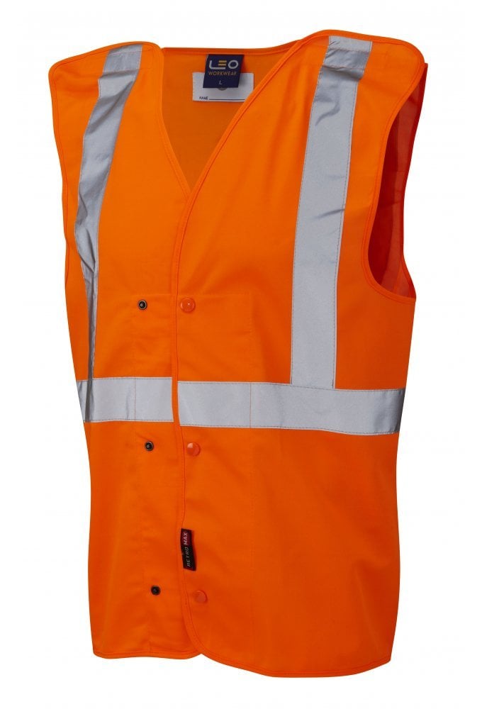 W18-O Chapleton Hi Vis Vests (Small to 3Xlarge) RIS-3279-TOM - Railway use certified