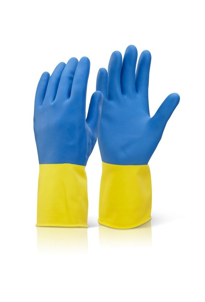 HWCGY Beeswift Twin Colour Heavy Weight Glove (Pack Size 10)