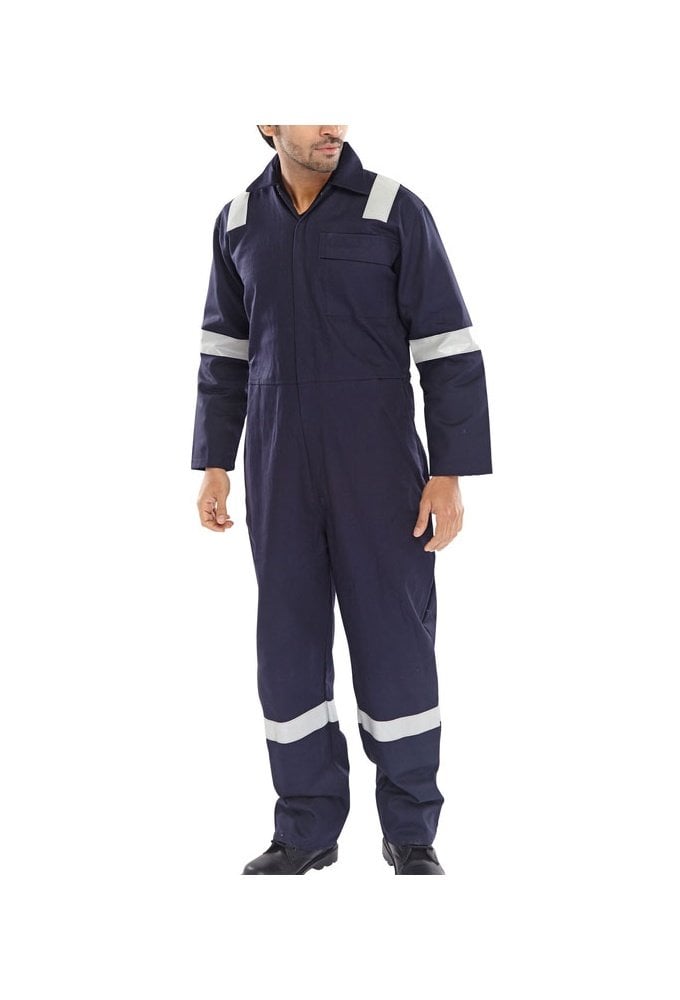 CFRBSND Beeswift Nordic Flame Retardent Boilersuit (Size 36 Chest to 56 Chest) 4 COLOURS