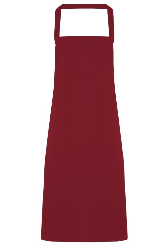PR102 100% Cotton Organic Apron (No Pockets) ONE SIZE 11 Colours