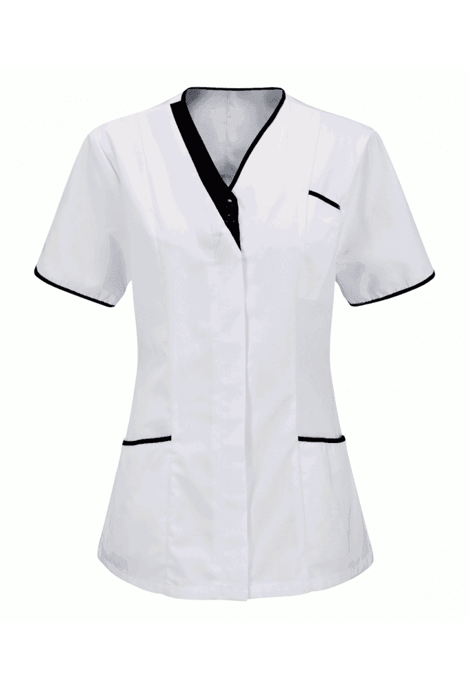 CHVLT1 LADIES V-NECK TUNIC 6 TO 32 (6 COLOURS)