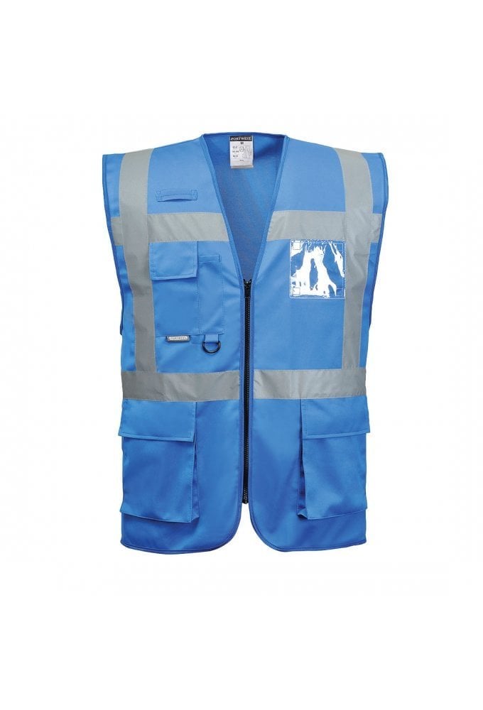 F476 Portwest Iona Hi Vis Vests (Small To 3XL) 4 COLOURS