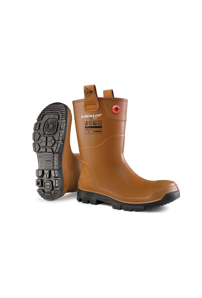 LJ2HR42 Dunlop PUROFORT RIGPRO FULL SAFETY UNLINED Sizes 6-13