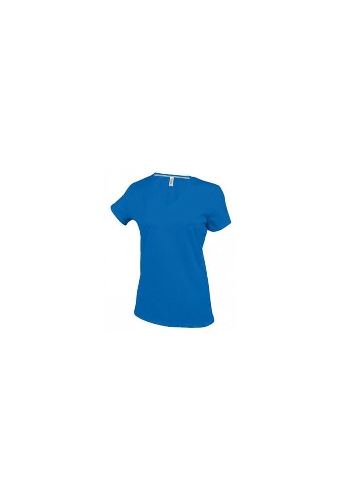 KB381 Women Short Sleeve V-Neck T-Shirt (Small To 3XL) 10 COLOURS
