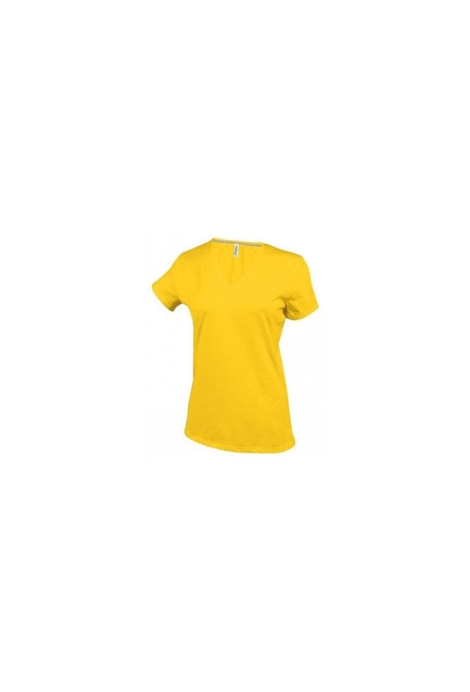 KB381 Women Short Sleeve V-Neck T-Shirt (Small To 3XL) 10 COLOURS
