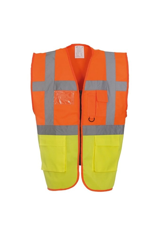 YK002 Executive Hivis Waistcoat (Small to 3XLarge) 25 COLOURS