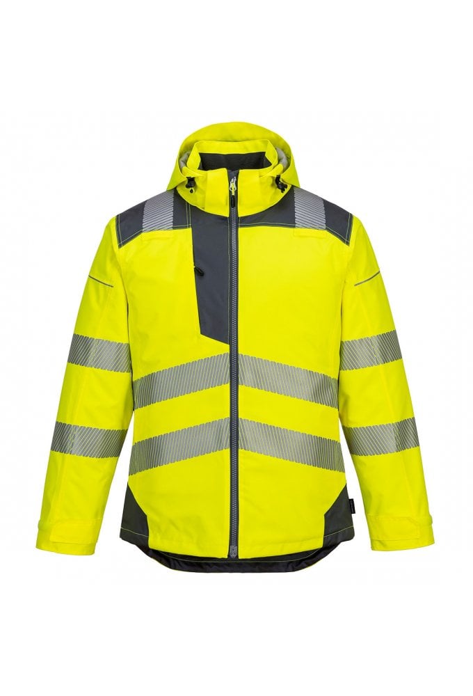T400 Portwest Hi Vis Winter Softshell Jacket (XS TO 4XL) 7 COLOURS RIS 3279 TOM Issue 2 (Orange Only)