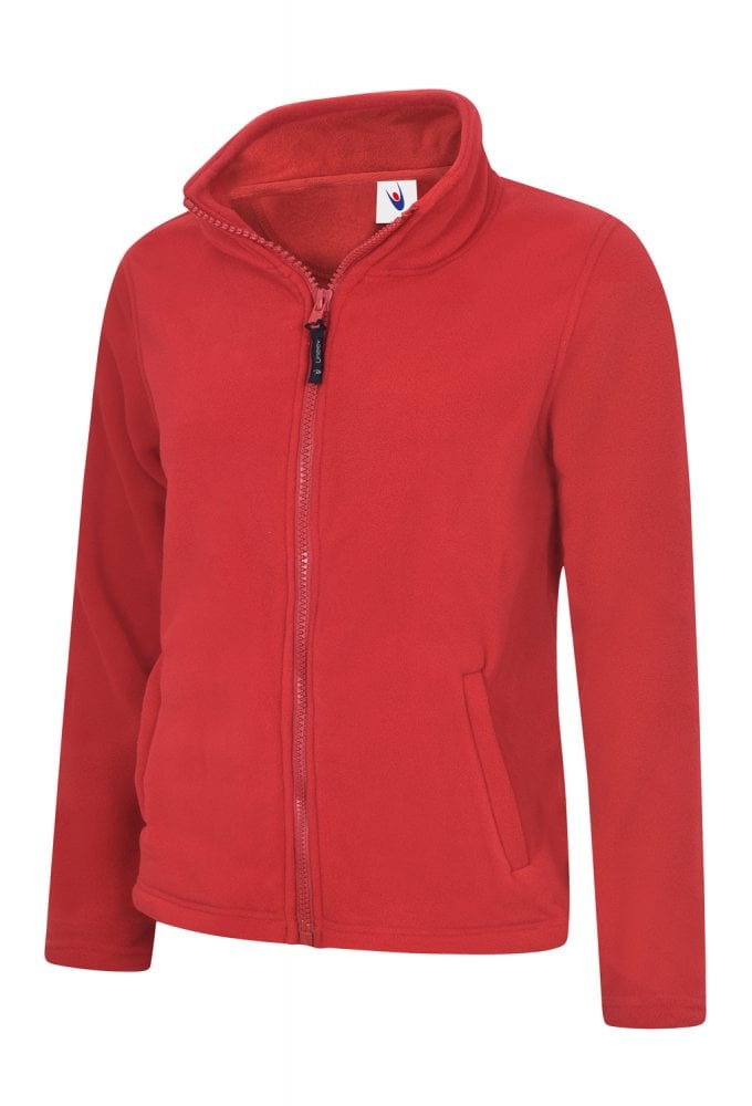 UC608 Ladies Classic Full Zip Fleece Jacket (XSmall To 4XL) 4 COLOURS