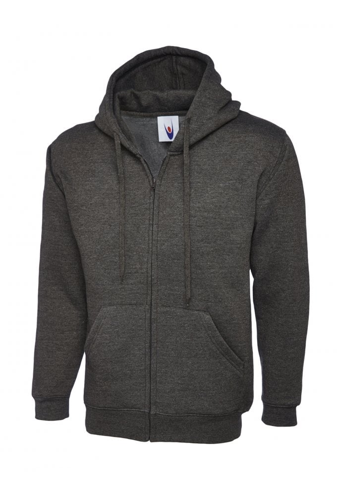 Uneek UC504 Classic Full Zip Hooded SweatShirt 50/50 pollycotton (Xsmall to 3Xlarge) 12 COLOURS