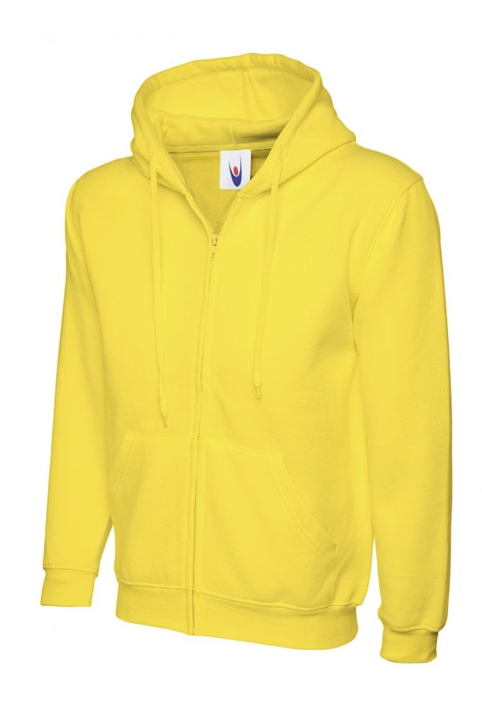 Uneek UC504 Classic Full Zip Hooded SweatShirt 50/50 pollycotton (Xsmall to 3Xlarge) 12 COLOURS