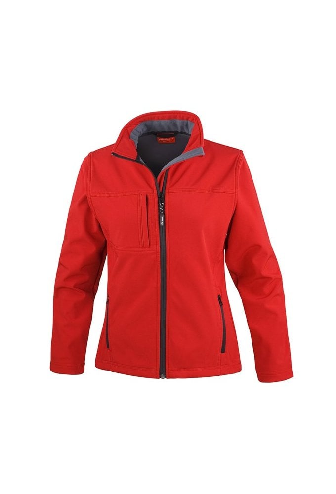 R121F Result Ladies Fit Waterproof Windproof Breathable Softshell Jacket (Small to 2XLarge) 6 COLOURS