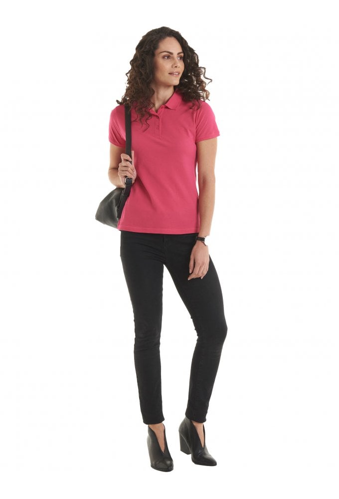 UC115 Ladies Ultra Cotton Poloshirt (Xsmall to 3Xlarge) 13 COLOURS