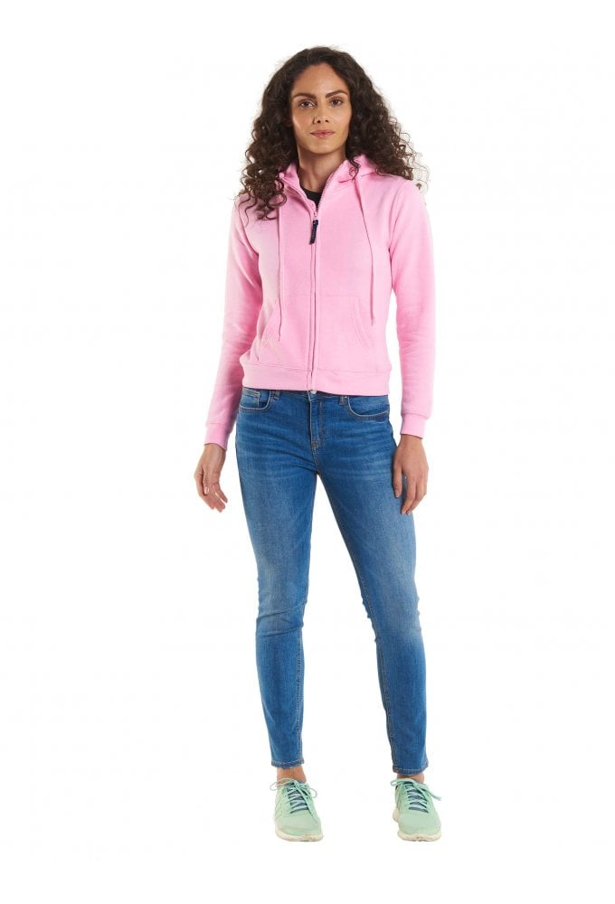UC505 Ladies Classic Full Zip Hooded SweatShirt (XSmall to 3Xlarge) 11 COLOURS