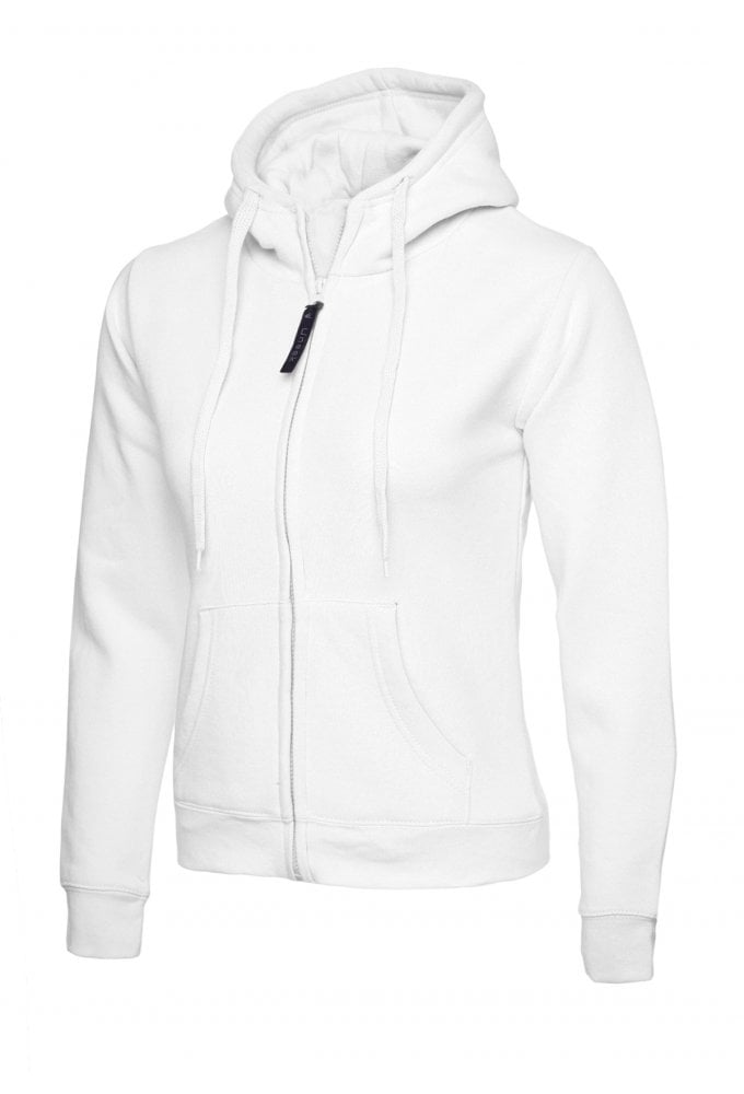 UC505 Ladies Classic Full Zip Hooded SweatShirt (XSmall to 3Xlarge) 11 COLOURS