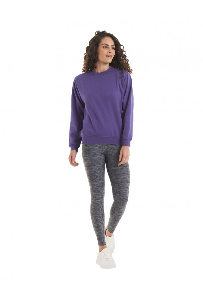 UC211 Ladies Deluxe Crew Neck Sweatshirt (Xsmall to 2XLarge) 8 COLOURS